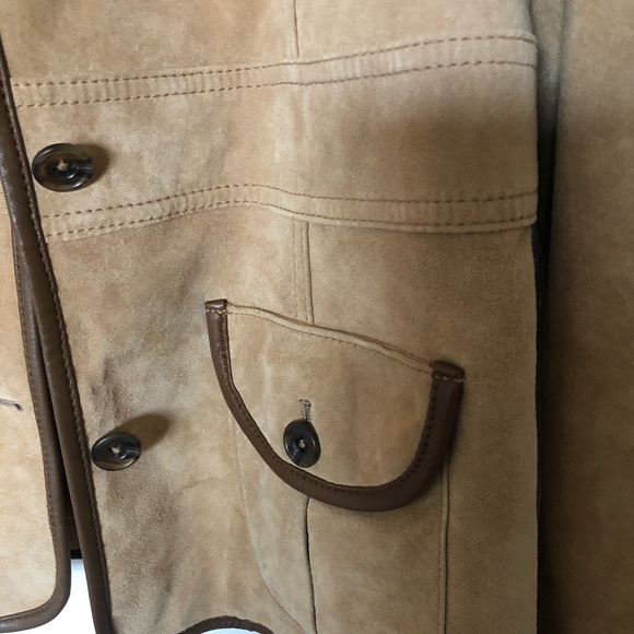 Vintage 1990s Seattle Suede Eddie Bauer Jacket , L - Picture 6 of 8